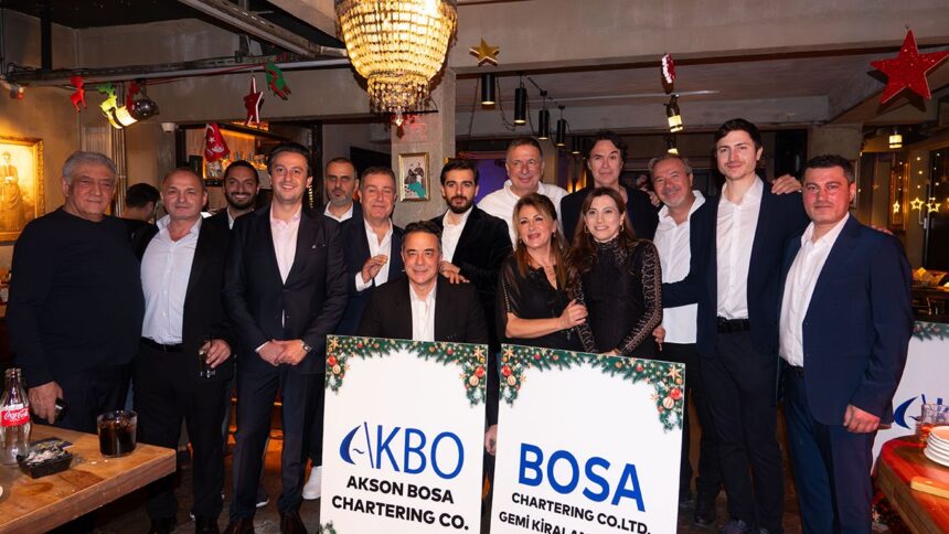 Bosa Chartering’den ‘2025’e merhaba’ partisi